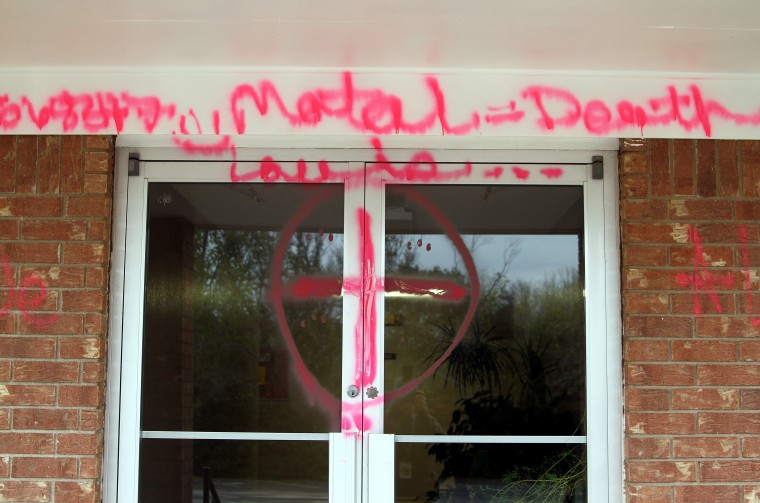 Central Christian Church Vandalized